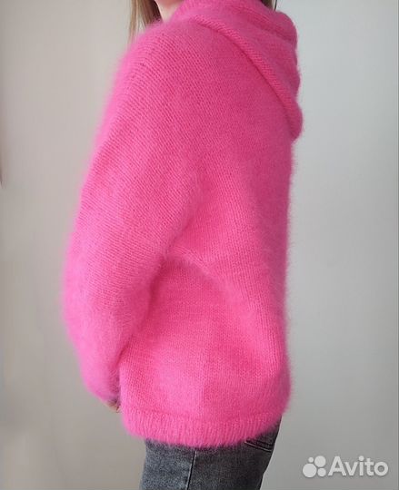 Худи. Толстовка. Свитшот. Пух норки