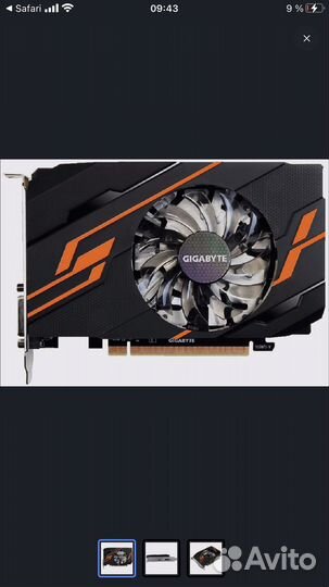 Видеокарта gt1030