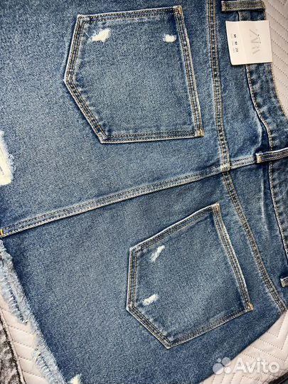 Джинсовые юбки Zara