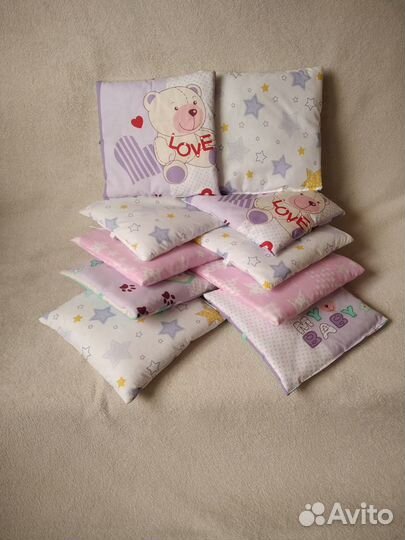 Бортик - подушки в детскую кровать новое