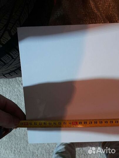 Полка навесная со скрытым креплением