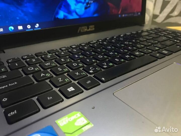 Быстрый ноутбук Asus 2видеокарты/Intel/SSD/8gb