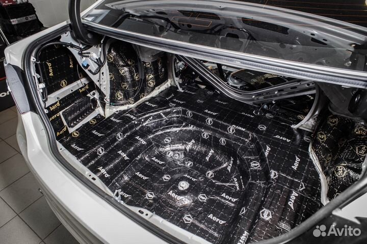 Шумоизоляция авто