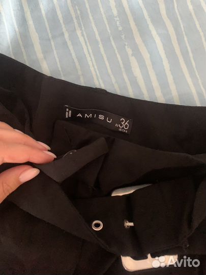 Шорты на широком ремне