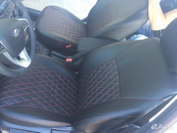 Авточехлы из экокожи Высокое качество