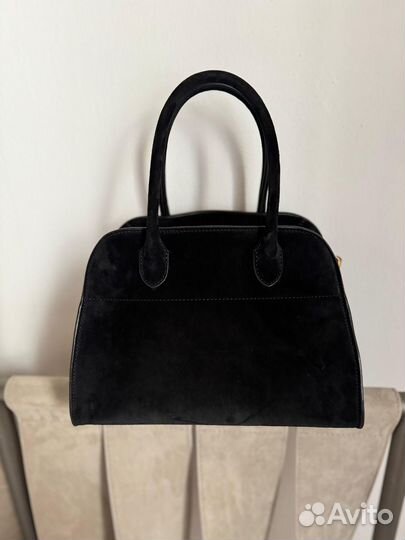 Сумка The row margaux 10 замша (18)