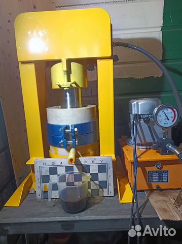 Маслопресс 100 тн для амаранта