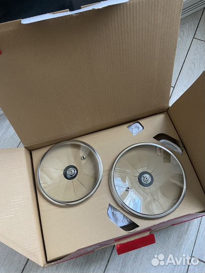 Набор кострюль Tefal 4 пр.новый