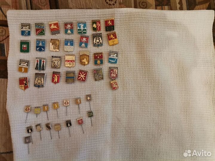 Значки - Гербы городов