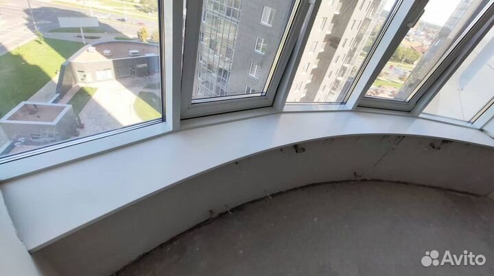 Подоконник из камня кварцевый агломерат