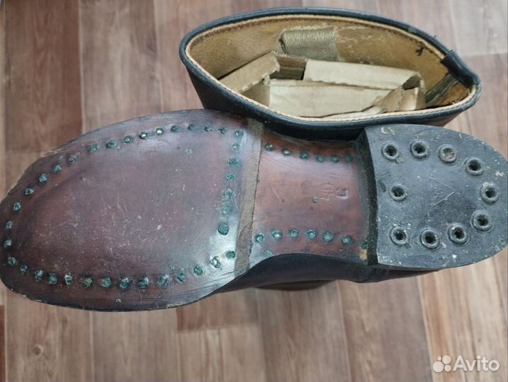 Сапоги хромовые офицерские СССР