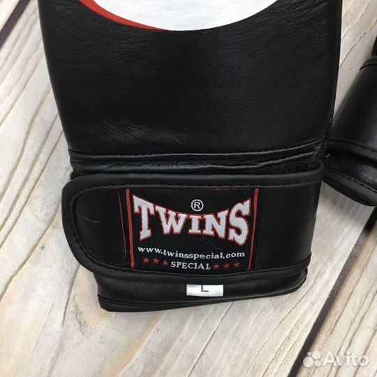 Снарядные перчатки кожаные Twins