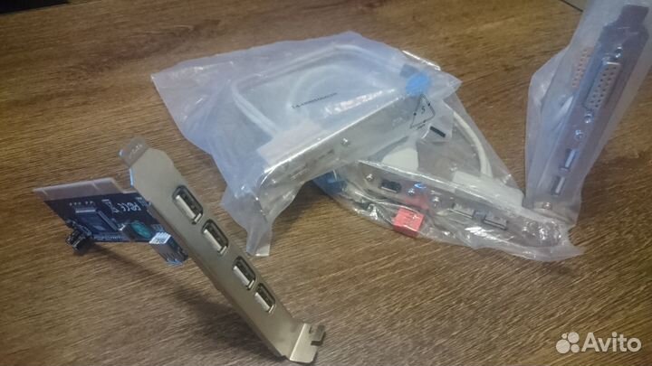 Контроллеры usb,планки озу,боксы к ним шлейфа и др