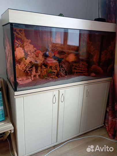 Аквариум с тумбой 300 литров