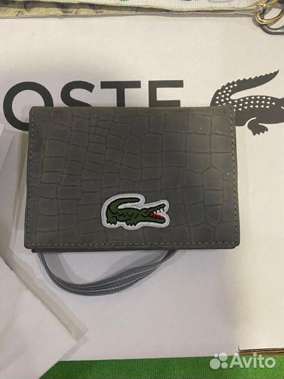 Кредитница Lacoste кожа