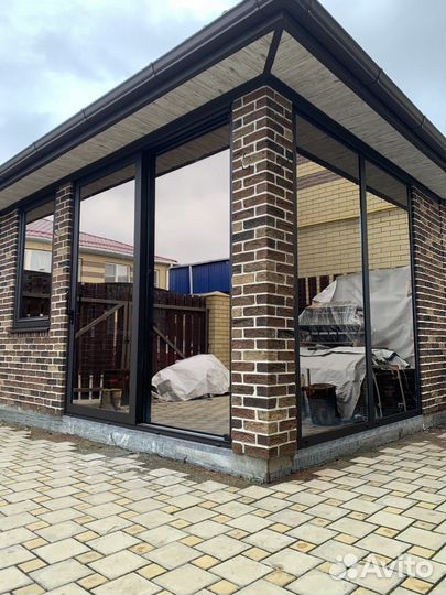 Алюминиевые портальные двери