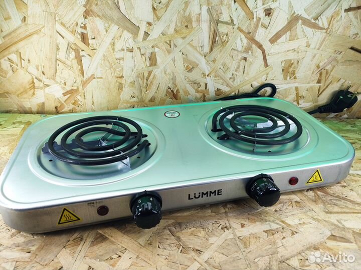 Новая настольная плитка 2 конфорки