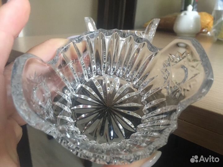 Маленькие хрустальные ладьи 2 шт