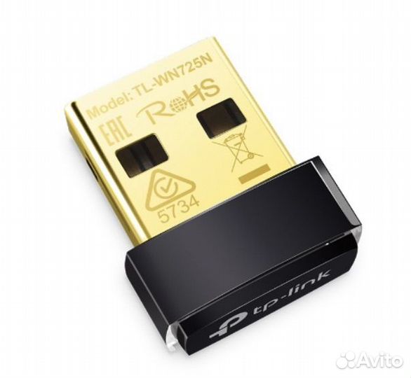N150 Ультракомпактный Wi-Fi USB-адаптер TL-WN725N
