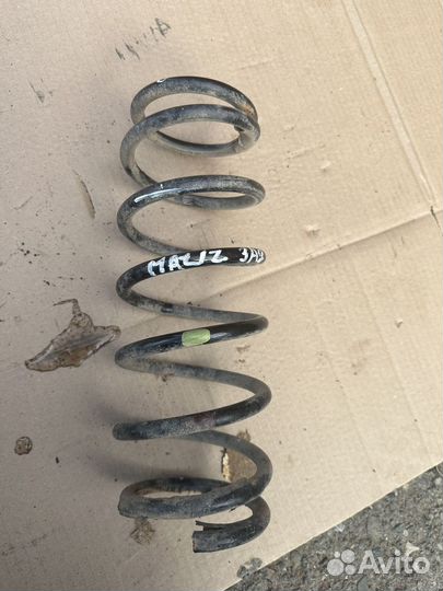 Задняя пружина Daewoo Matiz