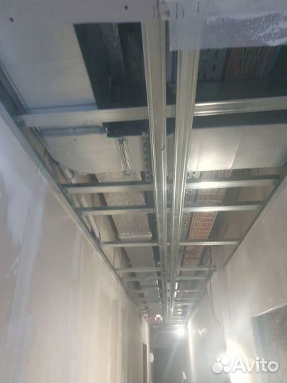 Монтаж гкл любой сложности.Возведение перегородок