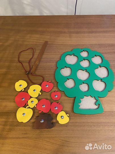 Магнитная игра рыбалка, сортер 