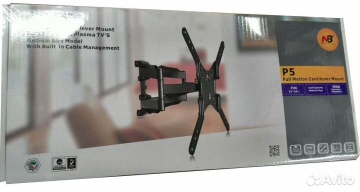 Поворотные кронштейны 14-60 дюймов