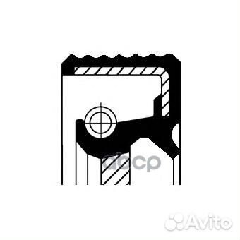 Сальник первичн.вала 21,9x40x8 12017266B Corteco