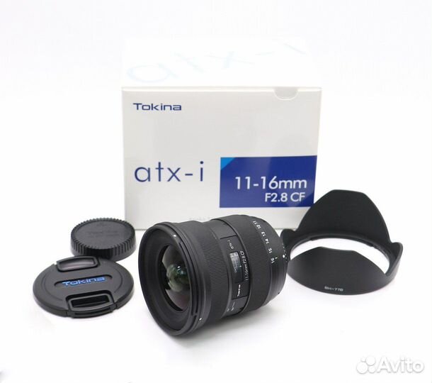 Tokina atx-i 11-16mm f/2.8 CF Nikon F в упаковке