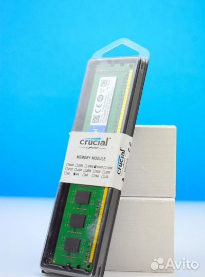 Crucial Оперативная память DDR3 4 GB 1600Mhz Dimm