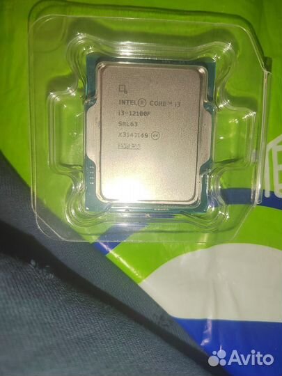 Процессор intel core i3 12100f oem