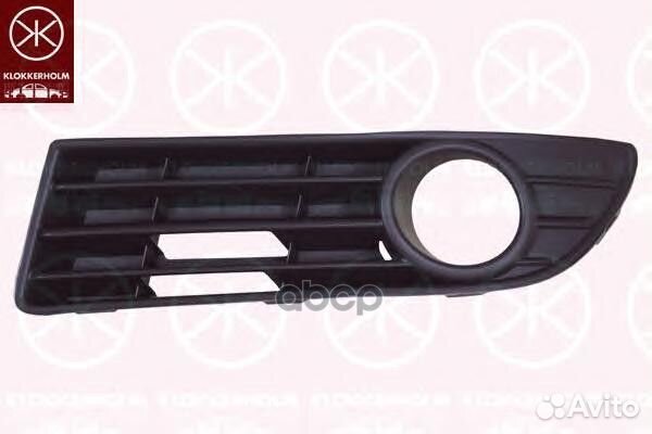 Решетка в бампер пер.л.сторона VW Polo 01-05