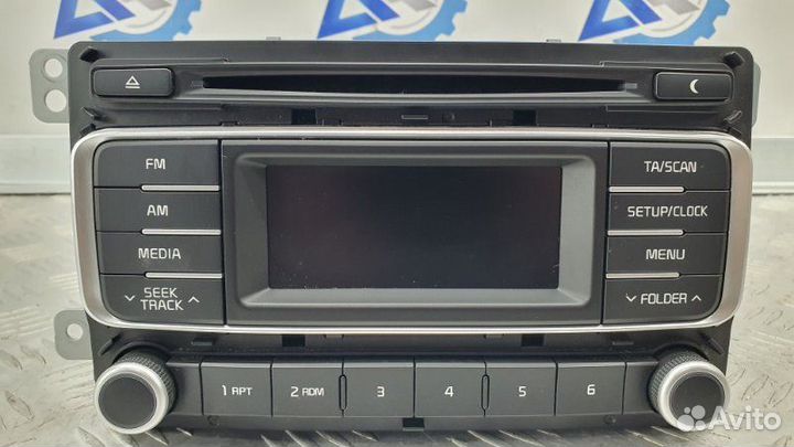 Магнитола Kia Rio 3 2016