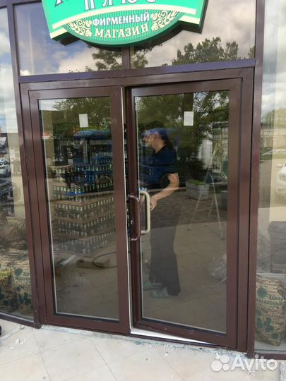 Алюминиевые двери раздвижные и окна