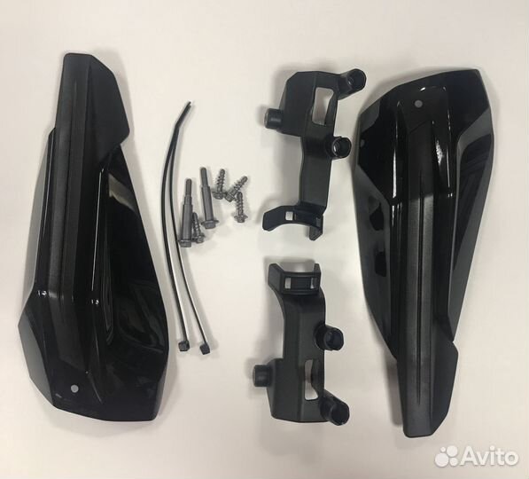 Лопухи защиты руля черные KTM 690 smcr/19)