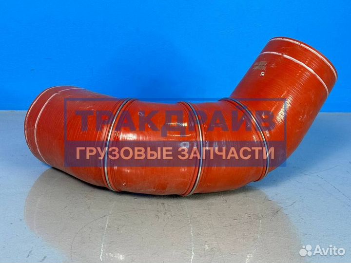 Патрубок интеркулера выпускной для shacman X6000 левый