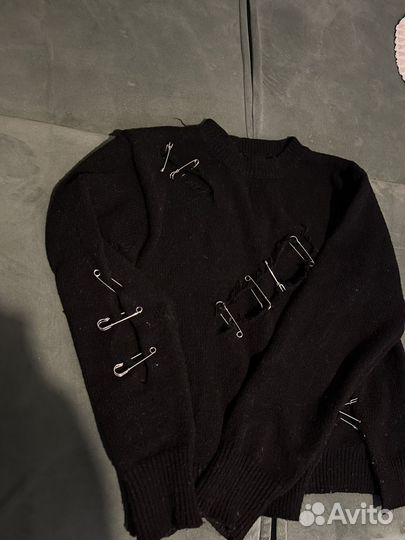 Свитер в стиле гранж