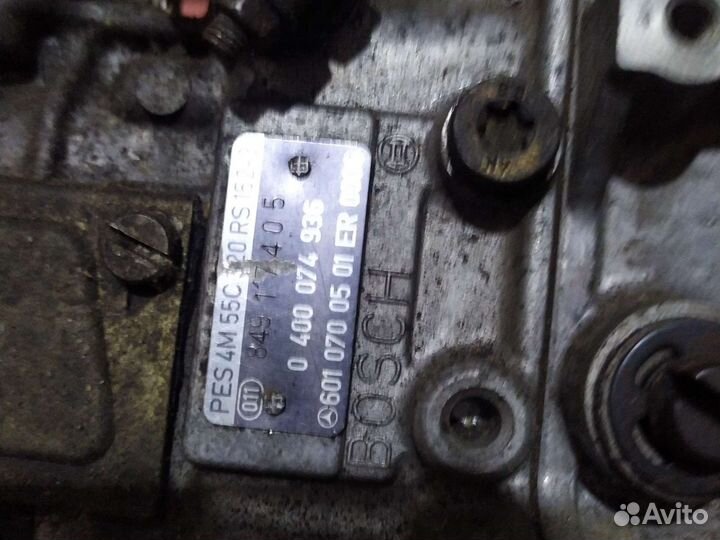 Тнвд om 601 2.0 дизель mercedes