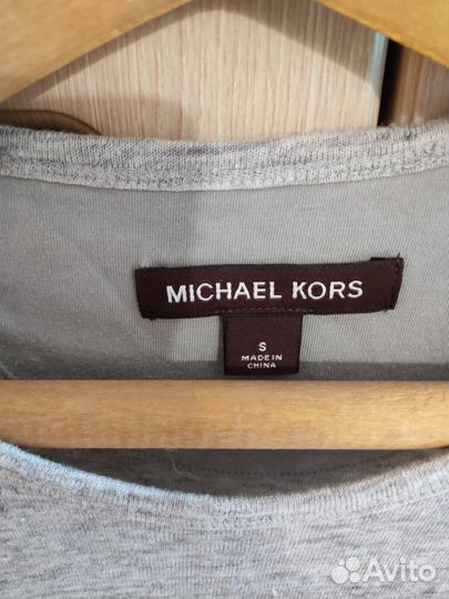 Льняная футболка michael kors