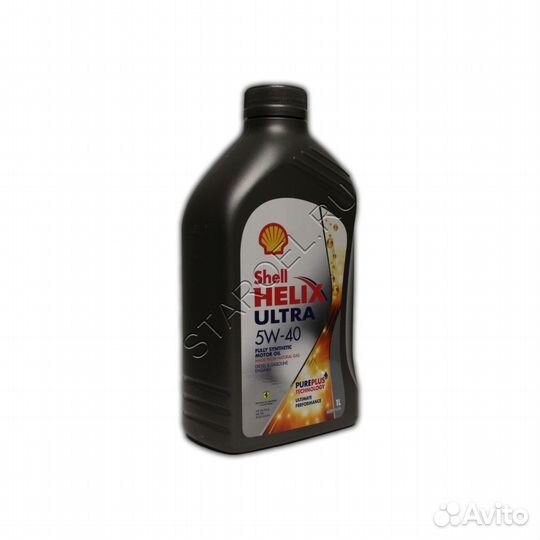 Масло моторное shell helix ultra 5W-40 1л