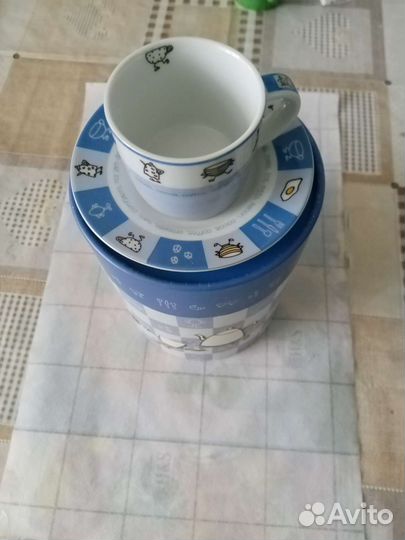 Две кофейные пары в футляре