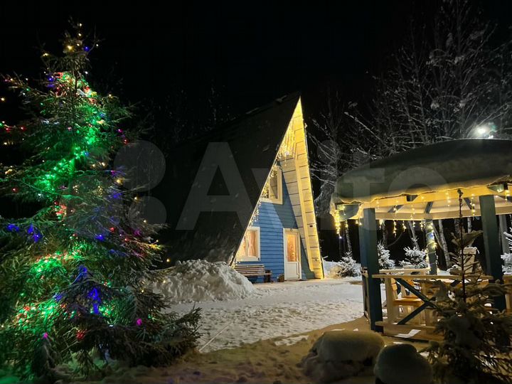 Дом 80 м² на участке 2 га