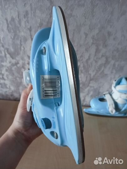 Коньки детские раздвижные 27-30