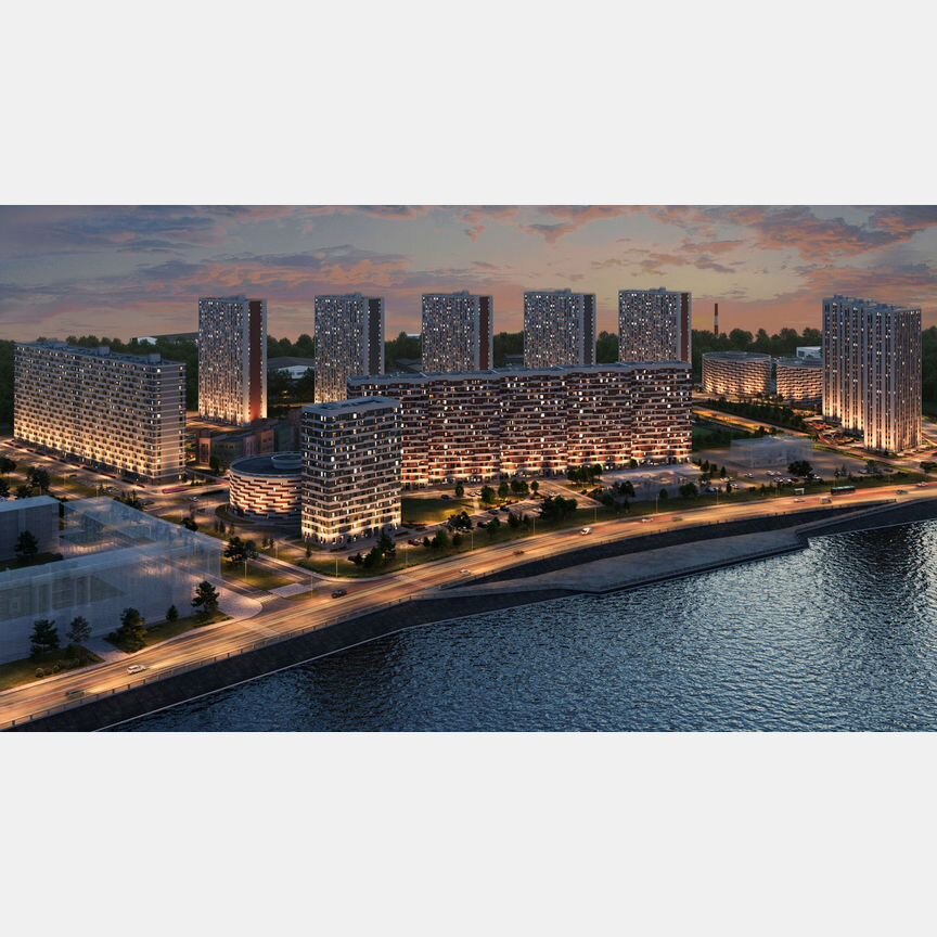 1-к. квартира, 37,7 м², 17/25 эт.