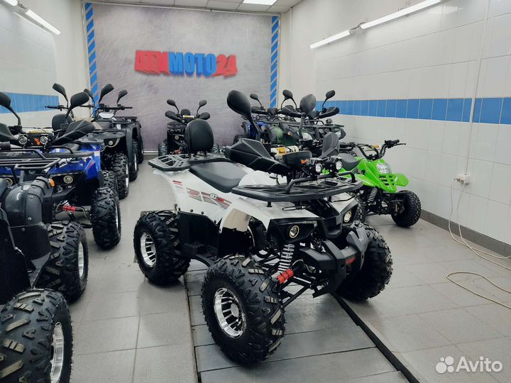 Квадроцикл ABM 125 Hummer (White)