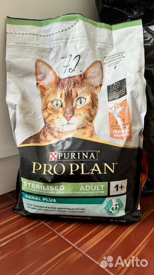 Корм pro plan OptiRenal