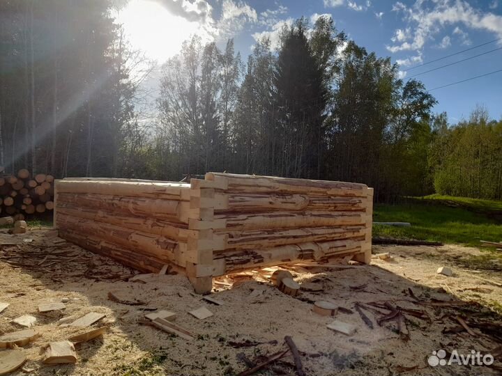 Срубы бани идома