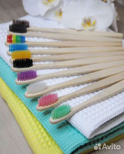 Зубные щетки из бамбука