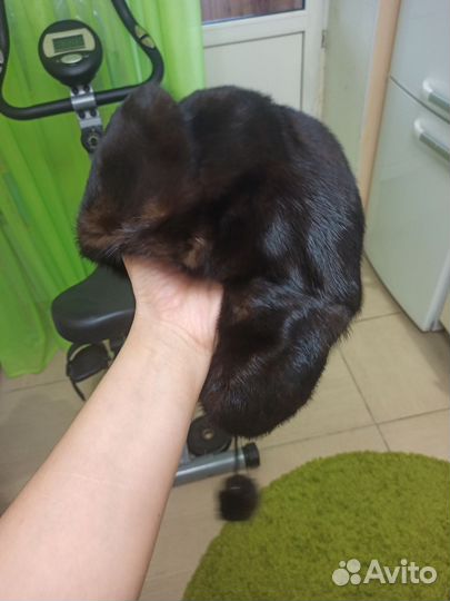 Шапка норковая женская