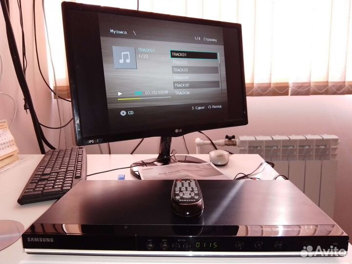 DVD Samsung с USB, hdmi